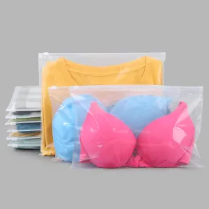 Clear Swimsuit Storage Bags, Clear Shirt Packaging Bags for Bikini, Swimwear, Bathing Suit Storage, 12x8 inch, Pack of 50, Waterproof, 3 Mil