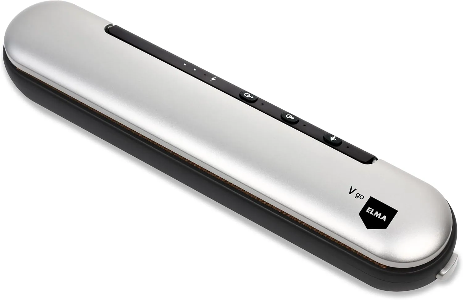 Cordless Vacuum Sealer – Portable Food Sealer Machine with Stainless Steel Body, Built-in Cutter, Accessory Hose & 1 Roll of Bags – Compact & Rechargeable
