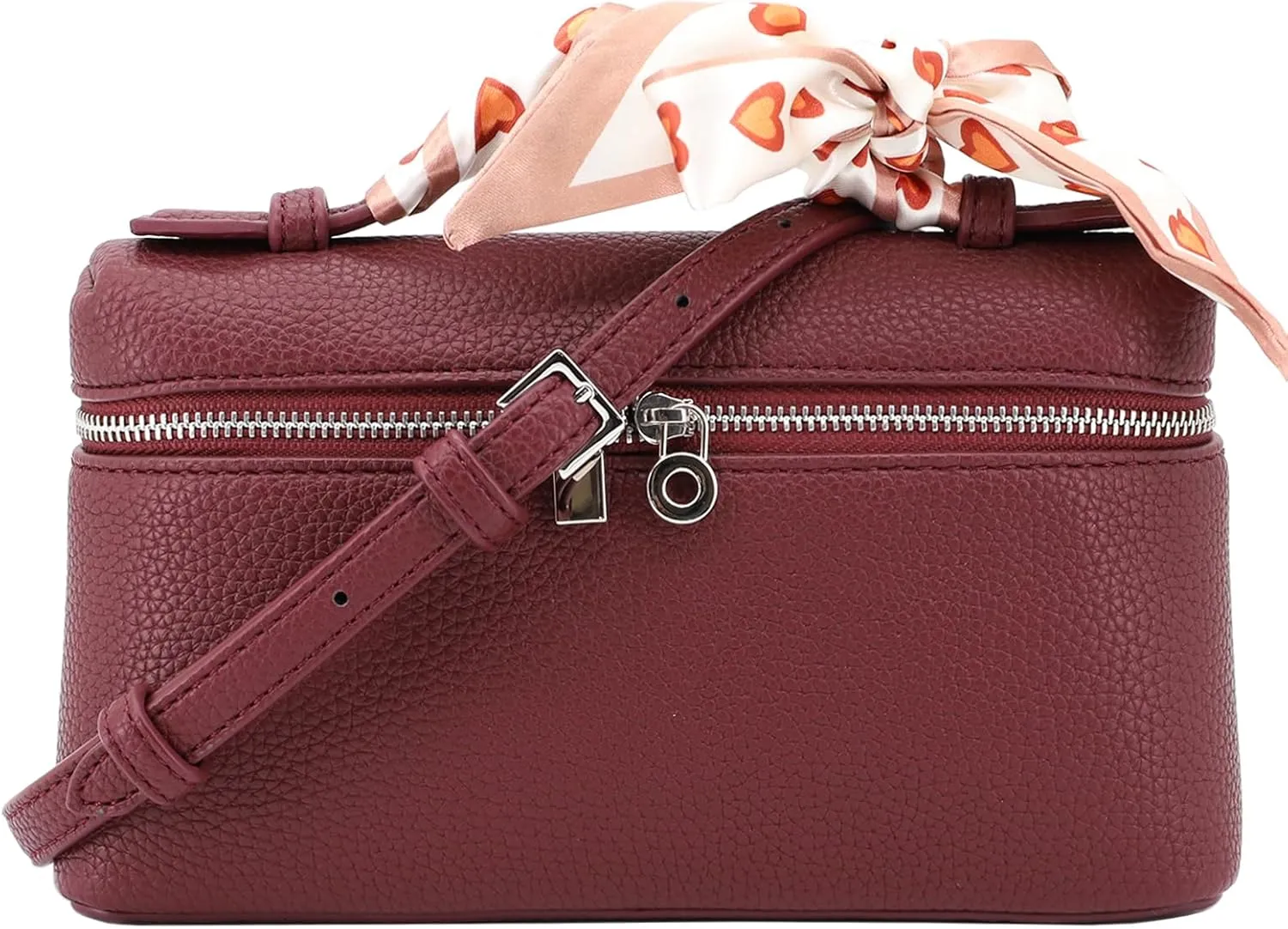 Crossbody Bag for Women Top-Handle Pouch Bag Designer Shoulder Leather Handbag Trendy Purse