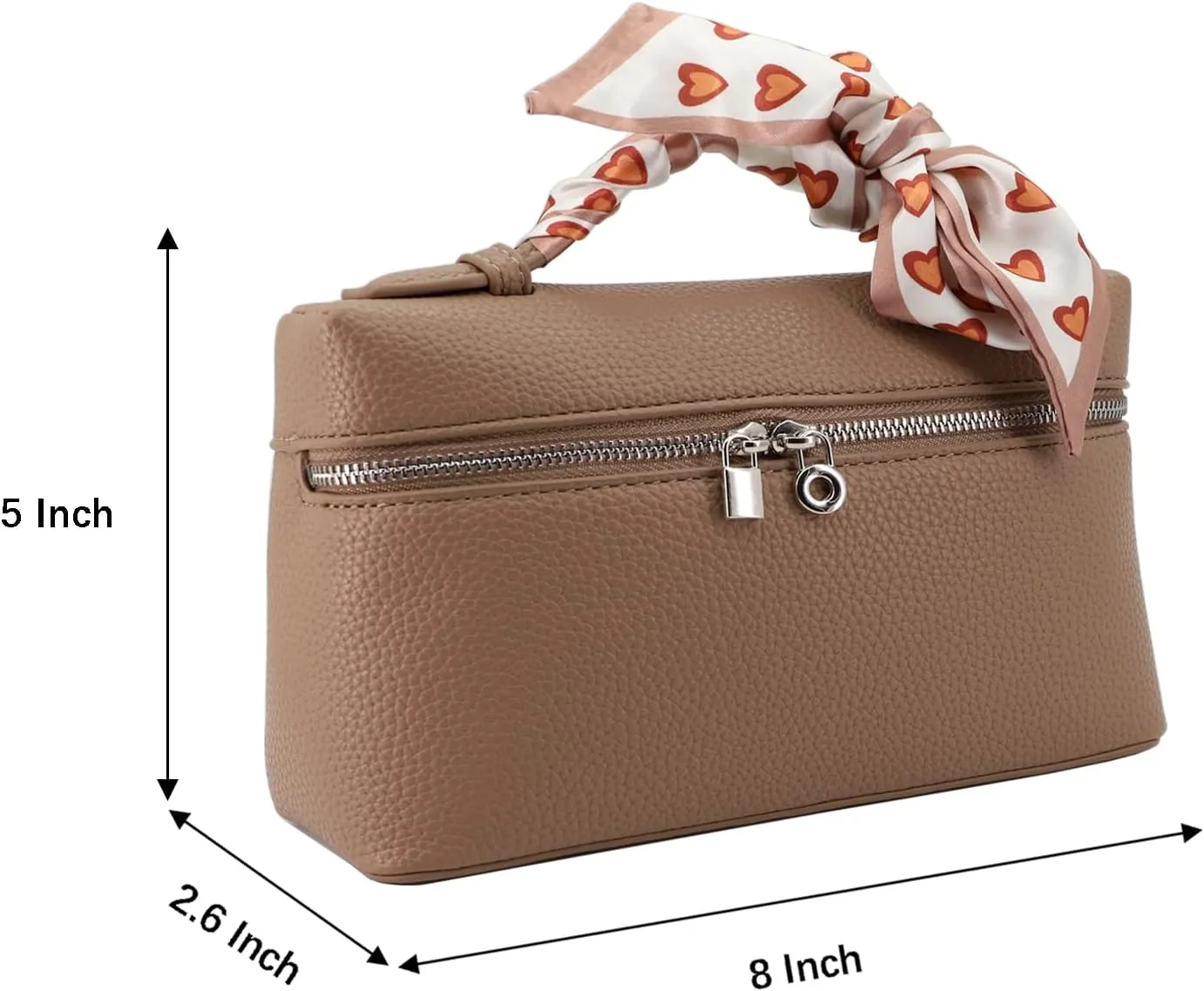 Crossbody Bag for Women Top-Handle Pouch Bag Designer Shoulder Leather Handbag Trendy Purse