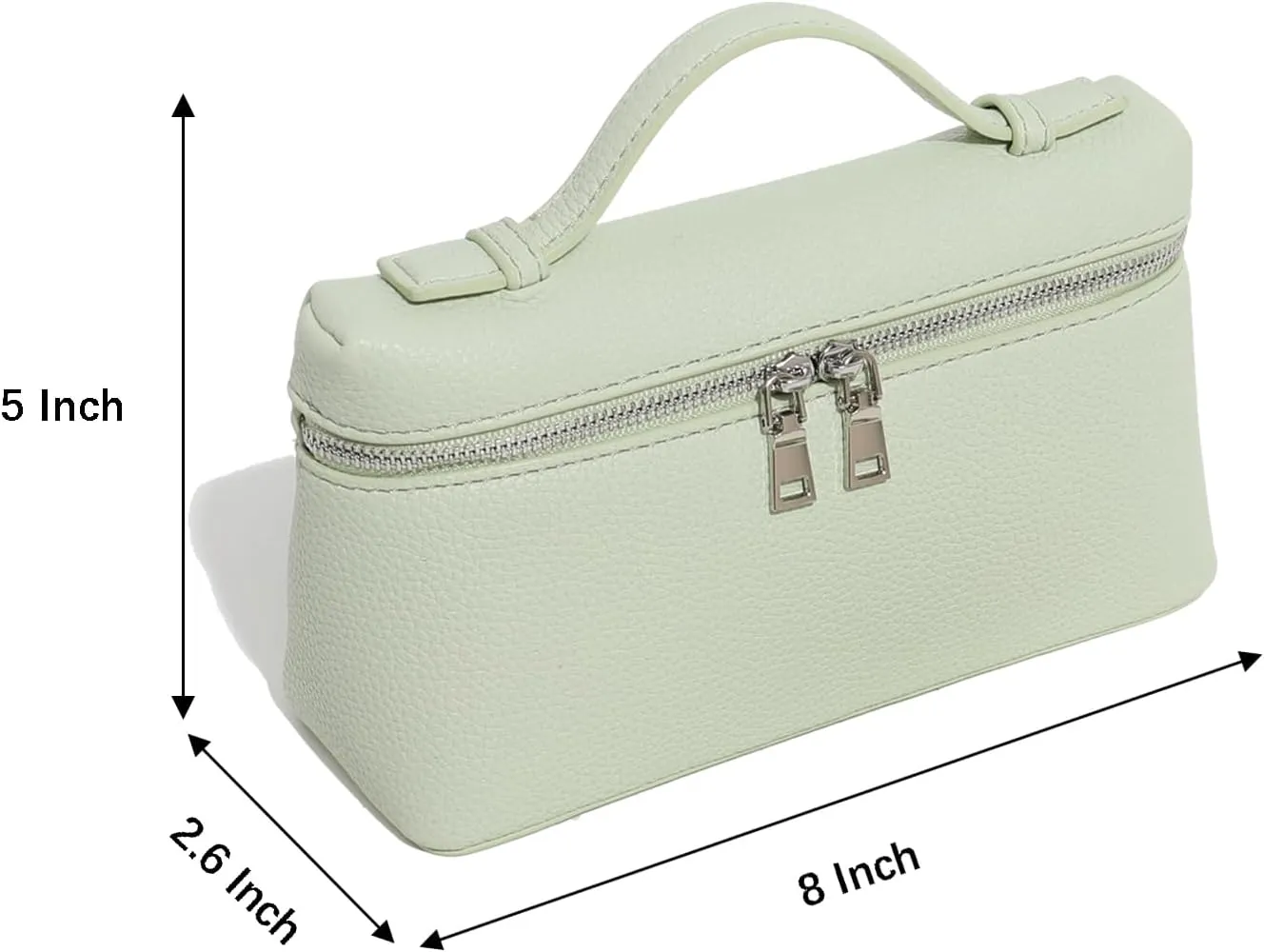 Crossbody Bag for Women Top-Handle Pouch Bag Designer Shoulder Leather Handbag Trendy Purse