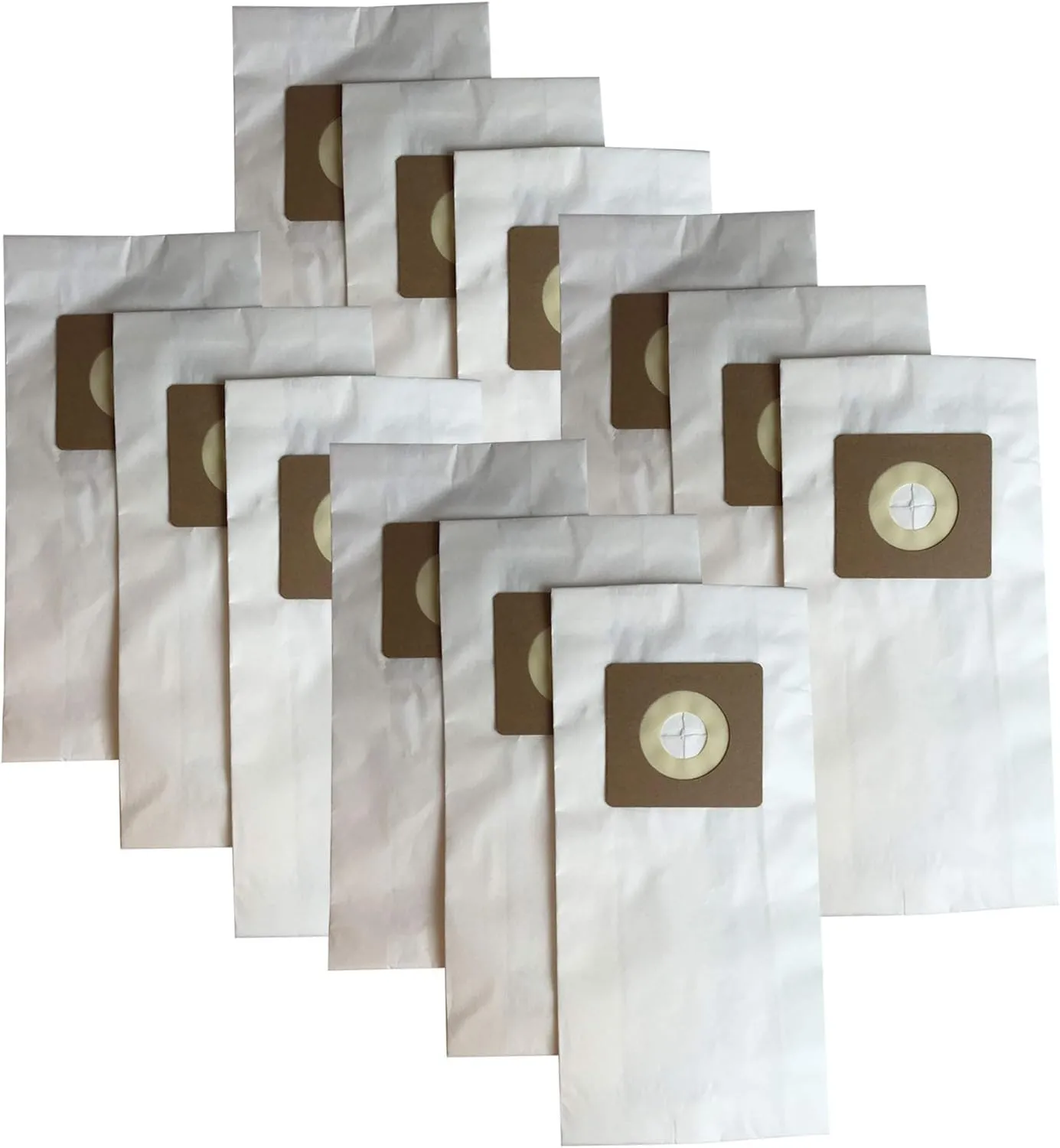 Crucial Vacuum Replacement Vacuum Bag – Compatible with Bissell Style 1, 4, 7 Paper Bags Part # 30861 – Fits Bissell Vacuum Lift-Off, Powerforce, PowerGlide, Plus, Power Trak Series – Bulk (12 Pack)