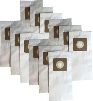 Crucial Vacuum Replacement Vacuum Bag – Compatible with Bissell Style 1, 4, 7 Paper Bags Part # 30861 – Fits Bissell Vacuum Lift-Off, Powerforce, PowerGlide, Plus, Power Trak Series – Bulk (12 Pack)