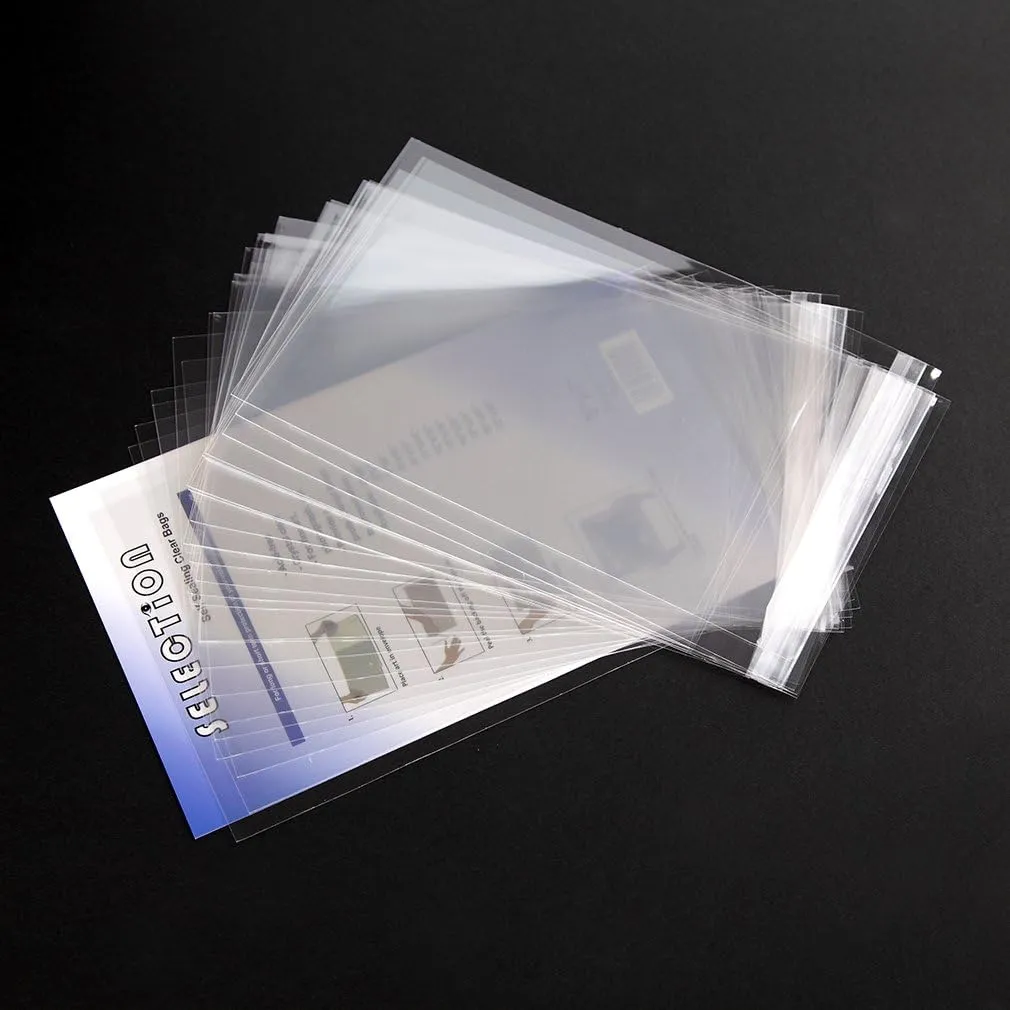 Crystal Clear Sleeves Storage Bags for Photos, Art, Paintings, Pictures, and More- Archival Acid-Free - Seal Top - Cellophane - Pack of 25 (16" x 20" - Pack of 25 Bags)