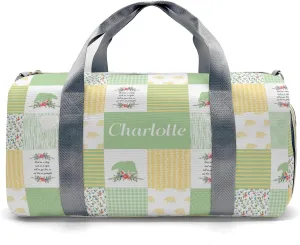 Custom Duffel Bag Wild One Bear Pink Green Compact and Convenient: Fitness Bags for the Modern Traveler