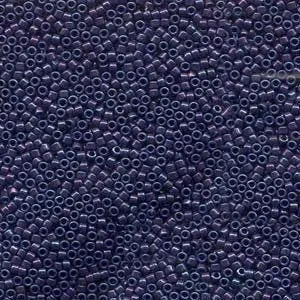 DB 135, Metallic Midnight Purple - Miyuki Delica Beads, Size 11, 5 grams - Japanese Seed Beads - Wholesale and Retail - Glass Cylinder Beads