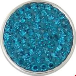 December Crystals Button Cover