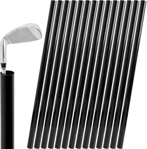 Deekin Set of 14 1.25 Inch Golf Bag Tubes Club Holder Golf Bag Organizer, Black Plastic Tube Dividers Separators Inserts for Men Women Travel Accessories Gifts, Keeps Clubs Organized