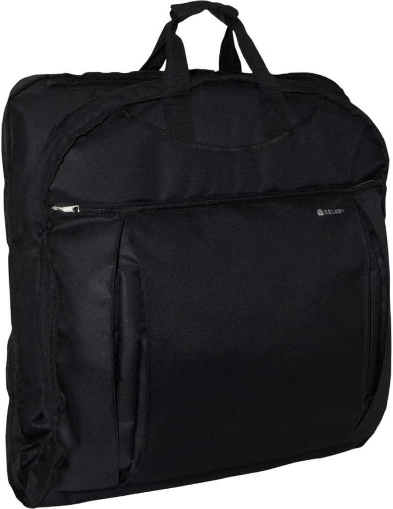DELSEY PARIS Garment Bags Lightweight Hanging Travel Bag, Black, 52 Inch