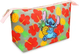 Disney Stitch Toiletry Bag for Women Teens Cute Travel Accessories Zipped Make Up Bag Cosmetics Storage Gifts for Her