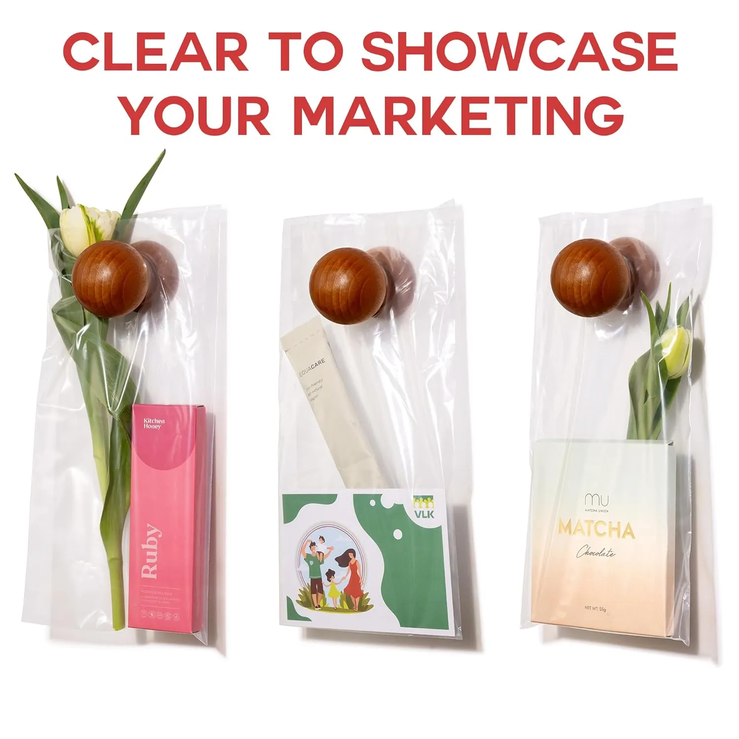 Door Hanger Bags 6” x 12” Waterproof and Secure 1000 Pack
