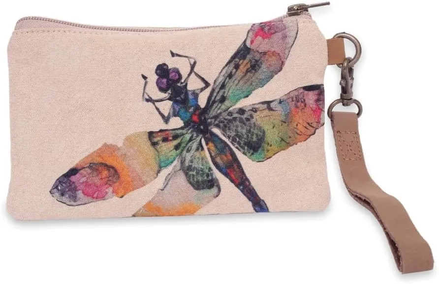 Dragonfly - Wristlet Wallets for Women, Crossbody Sling Bags, Tote Bag, Book Bag, Cell Phone Purse