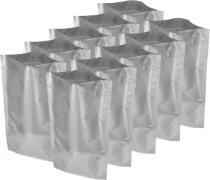 Dry-Packs 20x30" Aluminized Moisture Barrier & Static Shielding Zipper Bags, Set of 10