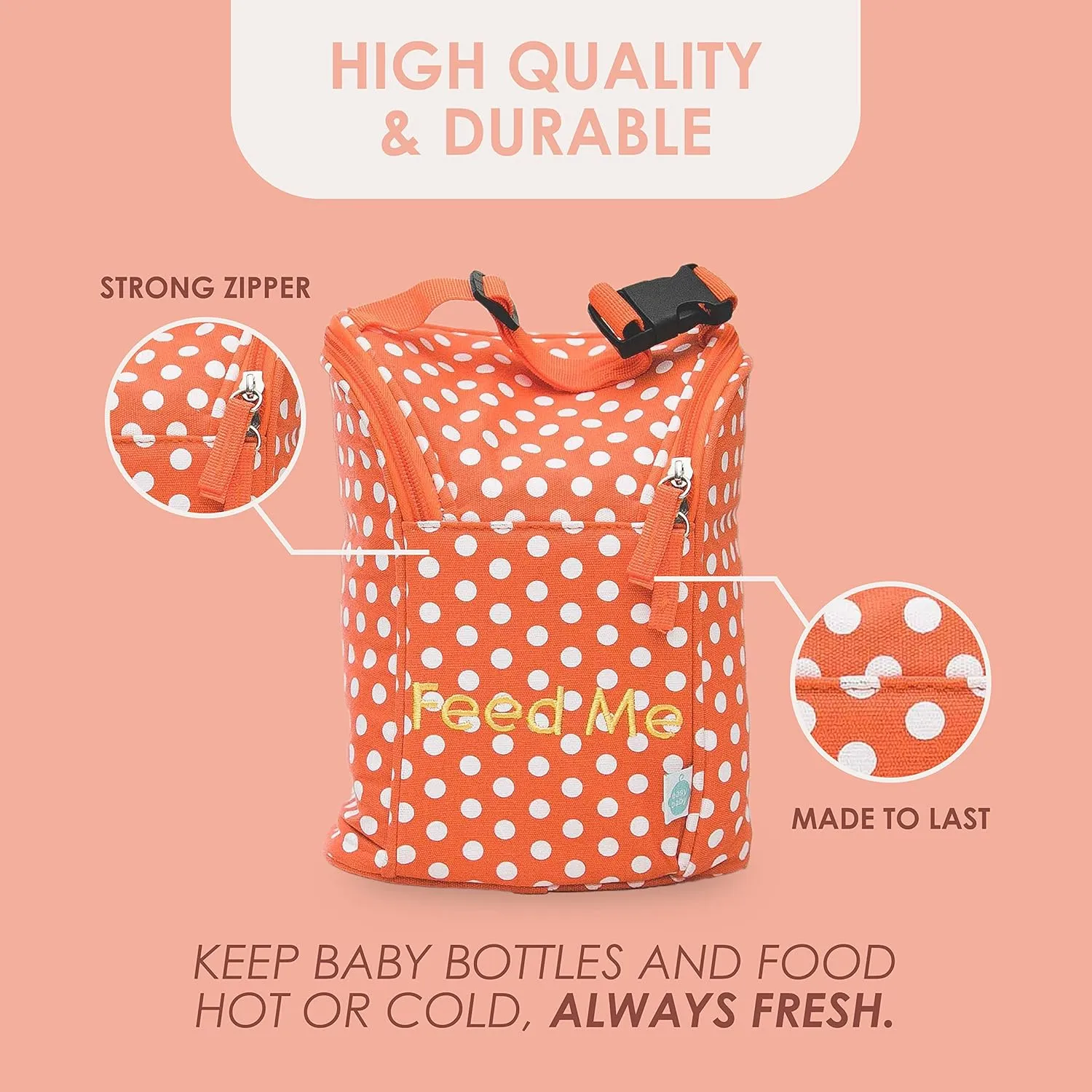 Easy Baby - Diaper, Bottle, and Supplies - Organizer Pouches - Change, Feed, and Dress Me (4 Pack Laguna) | Organizing Packing Tote Cubes for Baby Items | Good for Travel and Keeping Organized