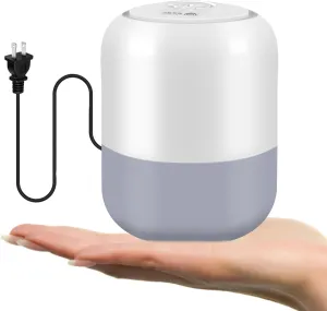 Electric Air Pump for Vacuum Storage Bags, Portable Vacuum Pump for Various Space Saver Bags, Vacuum Storage Bag Pump for Compression Quilts, Clothing (Storage Bag Not Included)