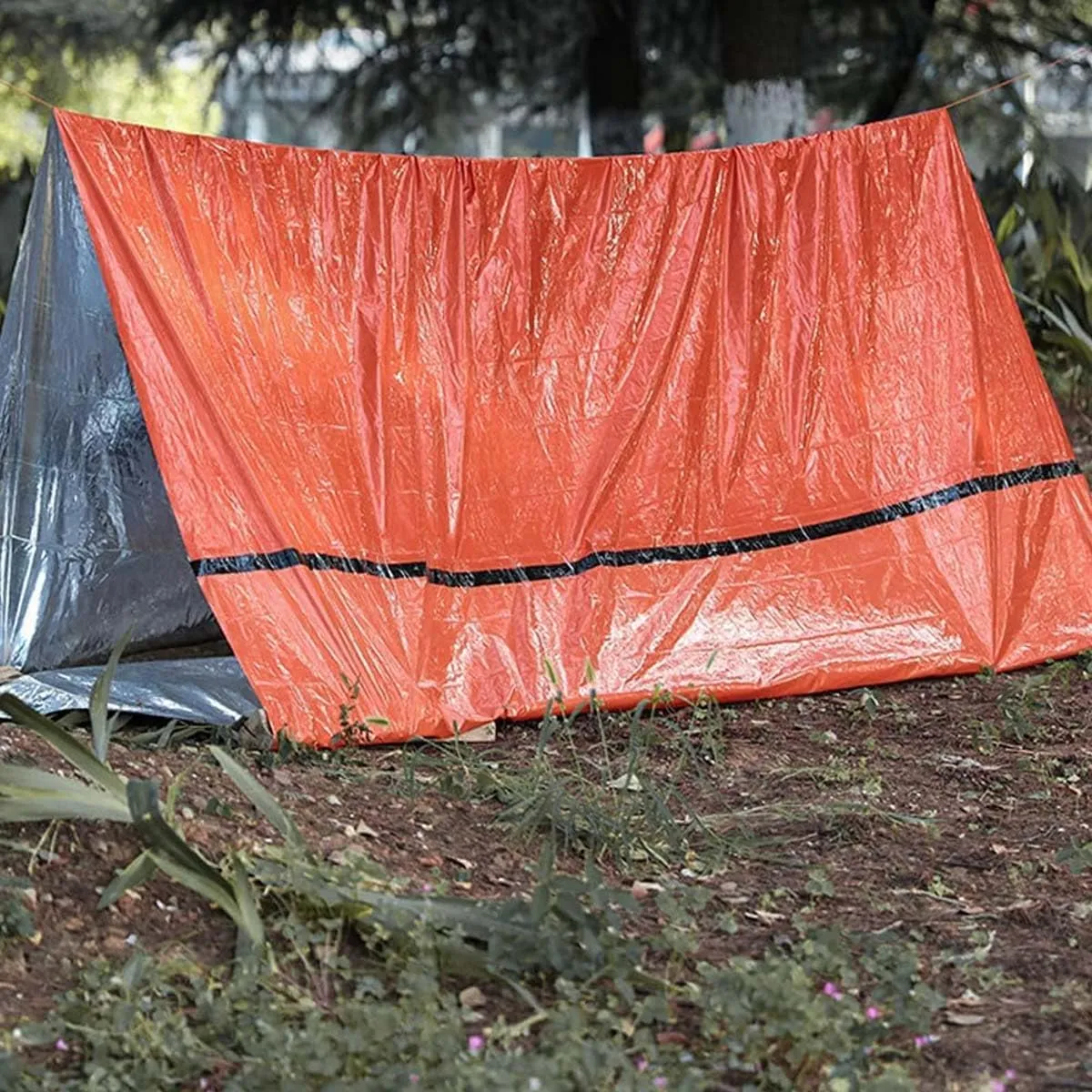 Emergency Sleeping Bag, Emergency Sleeping Bags for Survival 6 Pack, Survival Sleeping Bags Pocket Size Thermal Life Tent Survival Gear Supplies