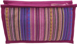 Essential Oil Case for Purse - Wild Plum - Large Size HOLDS 8-12 Bottles (5ml-15ml, also fits Roller Bottles) - Chic and Compact EO Bags in Multiple Sizes - Perfect size Essential Oil Travel Bag