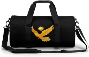 European Flags National Proud Gym Bag Lightweight Duffel Bag Workout Bag Overnight Backpack Travel Bags for Men Women, 17.7in/9in/9in, Style
