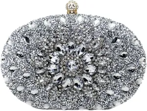 Evening Bags for Women Sparkly Rhinestone Clutch Purses Luxury Handbags for Weddings Formal Prom Party 2025