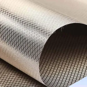 Faraday Fabric Blocking RFID/RF Faraday Bags EMP Proof Faraday Cage Grounding EMI/RFID Shielding Cell Phone/WiFi/Electromagnetic Blocking,silver-1x1.1m