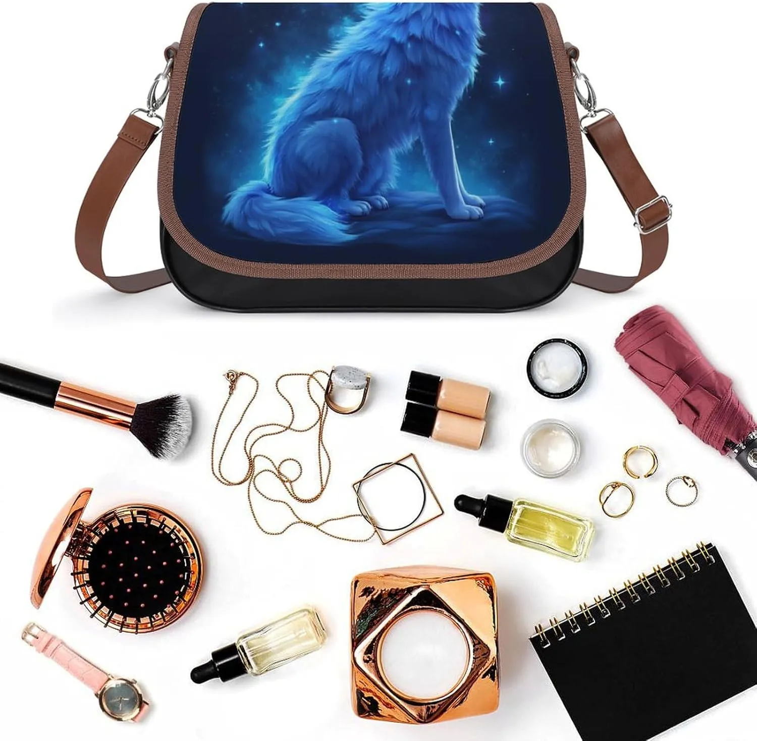 Fashion Women Adjustable Shoulder Bag, Lightweight Large Capacity Crossbody Bags for Shopping, Party