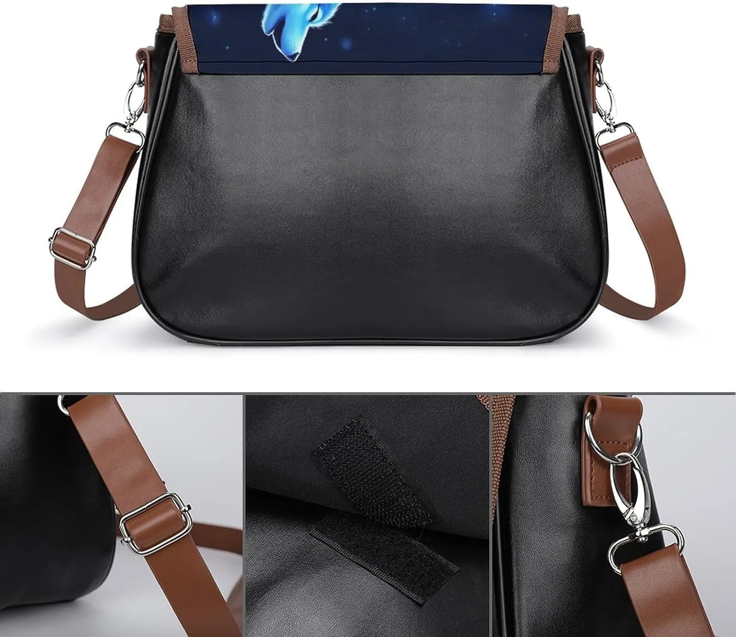 Fashion Women Adjustable Shoulder Bag, Lightweight Large Capacity Crossbody Bags for Shopping, Party