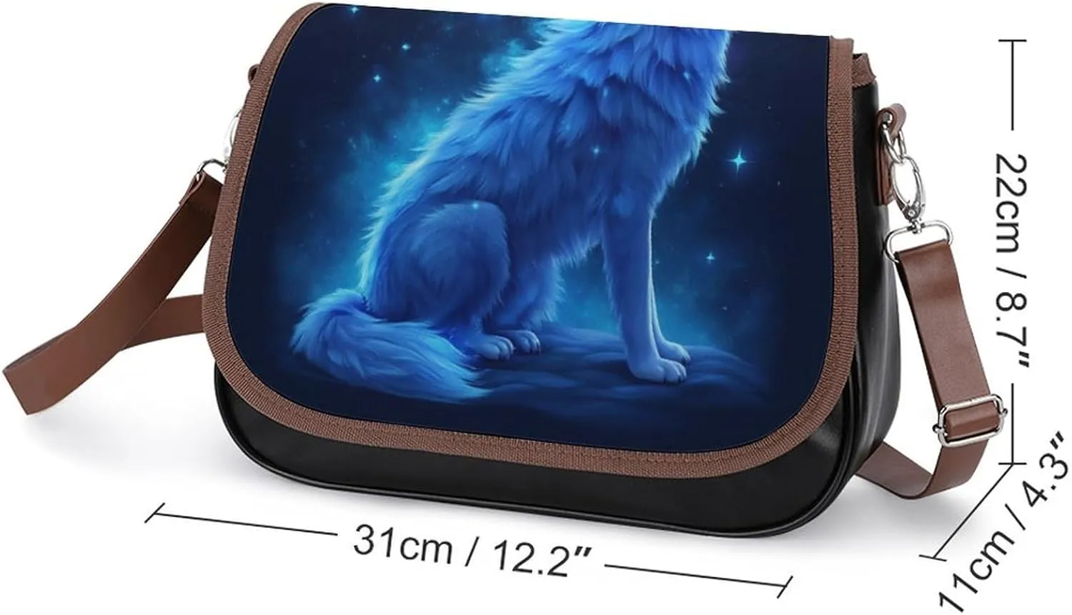 Fashion Women Adjustable Shoulder Bag, Lightweight Large Capacity Crossbody Bags for Shopping, Party