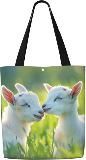 Flower Animal Bird Canvas Shoulder Bag Reusable Tote Bag Soft Lightweight Cloth Bags For Women Girls Lady Casual
