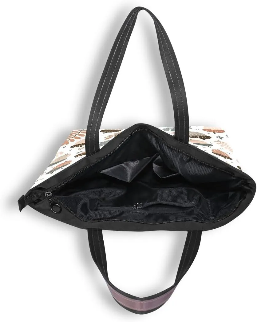 Forest Acorn Shoulder Bags Large Handle Ladies Handbag