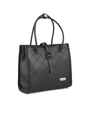 Formal Tote Hand Bags B15068-Black