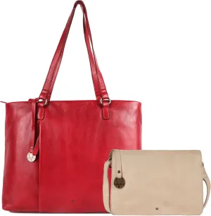 Genuine Italian Leather Bag Collection - Tote, Crossbody, and Satchel Purses - Ladies' Shoulder Bags with Top Handle & Adjustable Strap - Stylish and Versatile for Casual or Office Use