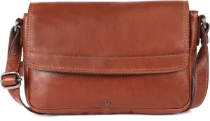 Genuine Leather Crossbody Sling Bag for Women - Trendy Casual Bag with Adjustable Strap