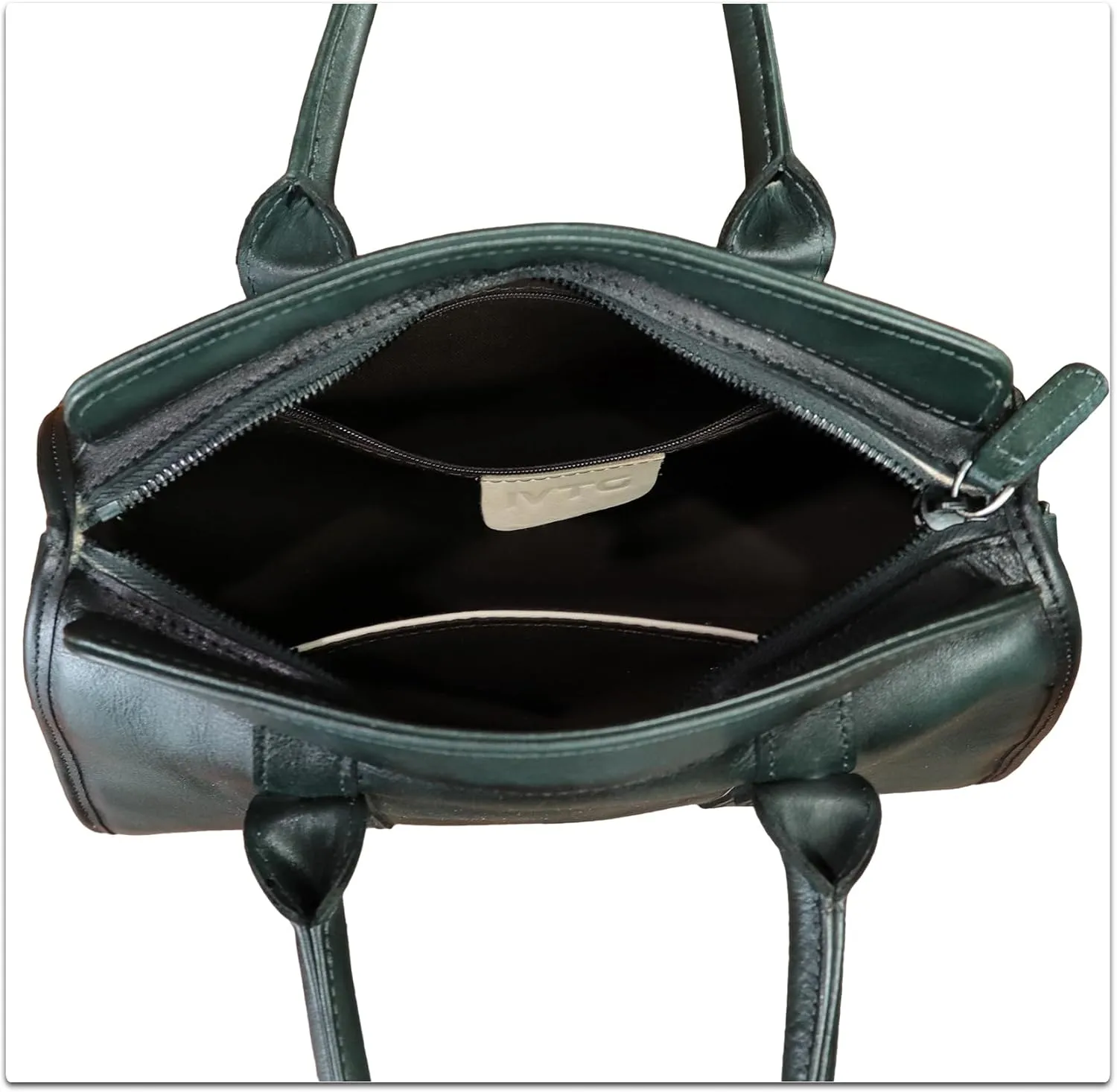 Genuine Leather Satchel for Women Hand Painted Handbag Purse Top Handle Bags Handmade Purse Crossbody Tote Bag