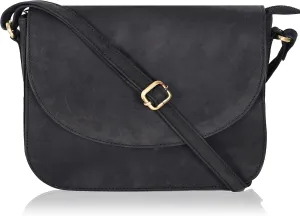 Genuine Leather Shoulder Crossbody Purse For Women with Adjustable Strap, Mobile Pocket & Outside & Inside Zipper