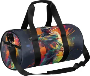Golf Player Travel Duffle Bag Gym Bag for Women Men Lightweight Carry on Duffel Bag for Sports Gyms Weekend Getaway