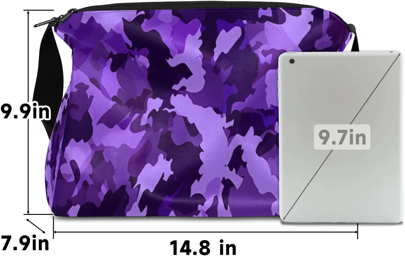 Gym Bags for Men 14.8 Inch Lightweight Carry On Bags for Airplanes Waterproof Duffle Bag for Travel, Abstract Dark Boho Prints