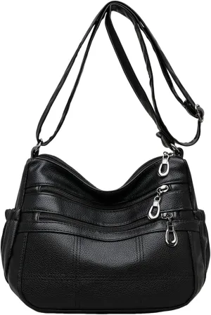 Handbags for Women Crossbody Multiple Pockets Adjustable Strap Hobo Retro Shoulder Bags Casual Outings Women Purse