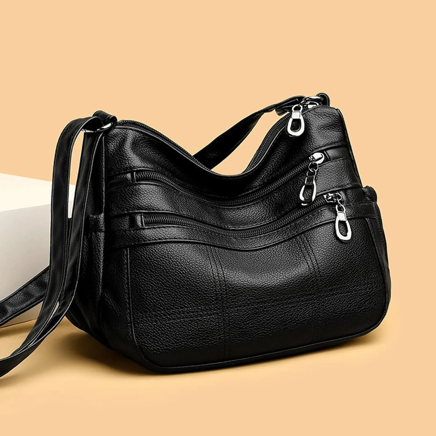 Handbags for Women Crossbody Multiple Pockets Adjustable Strap Hobo Retro Shoulder Bags Casual Outings Women Purse