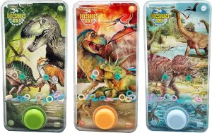 Handheld Water Ring Toy for Kids - 3 Pack of Dinosaur Water Ring Toss Toy, DinoHoop