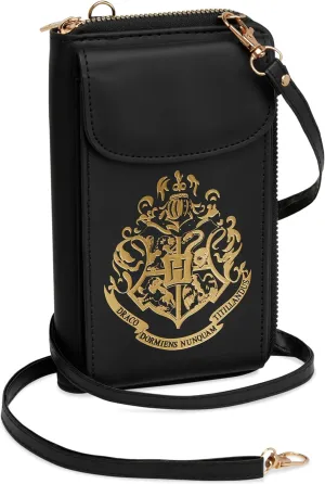 Harry Potter Womens Crossbody Bag, Cell Phone Bag with Card Slots Adjustable Strap - Womens Gifts