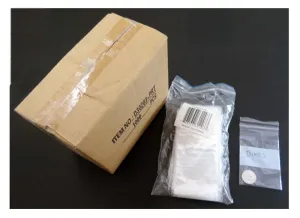 HAWK 1000 Count 2" x 3" Plastic Resealable Bags | 2.5 mil Thick with 2" x 1" White Label Strip | Durable, Reusable & Organized Storage Solution