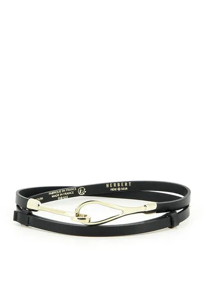 Herbert Frère Soeur Cezembre Belt (Black)