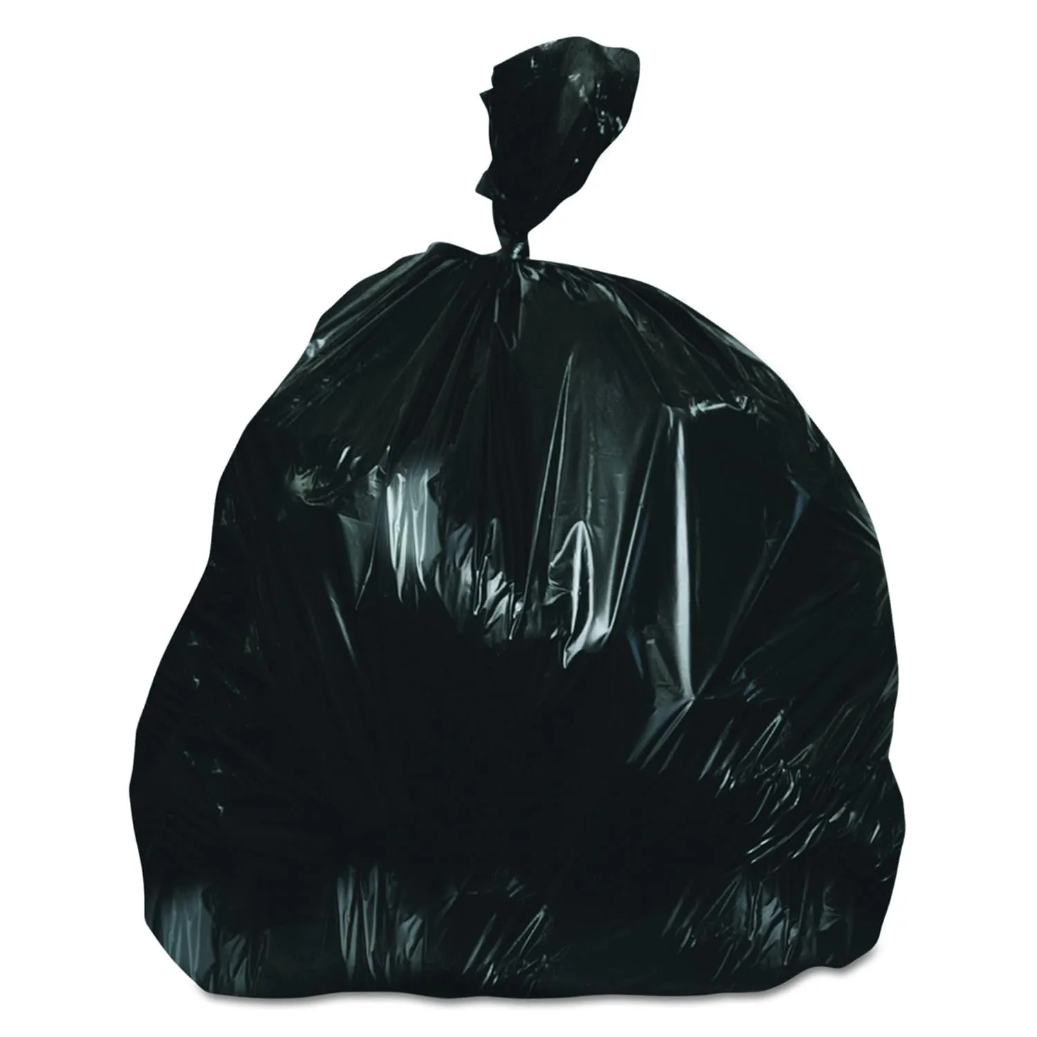 Heritage H4832HK Low-Density Can Liners, 12-16 gal, 0.7 mil, 24 x 32, Black (Case of 500)