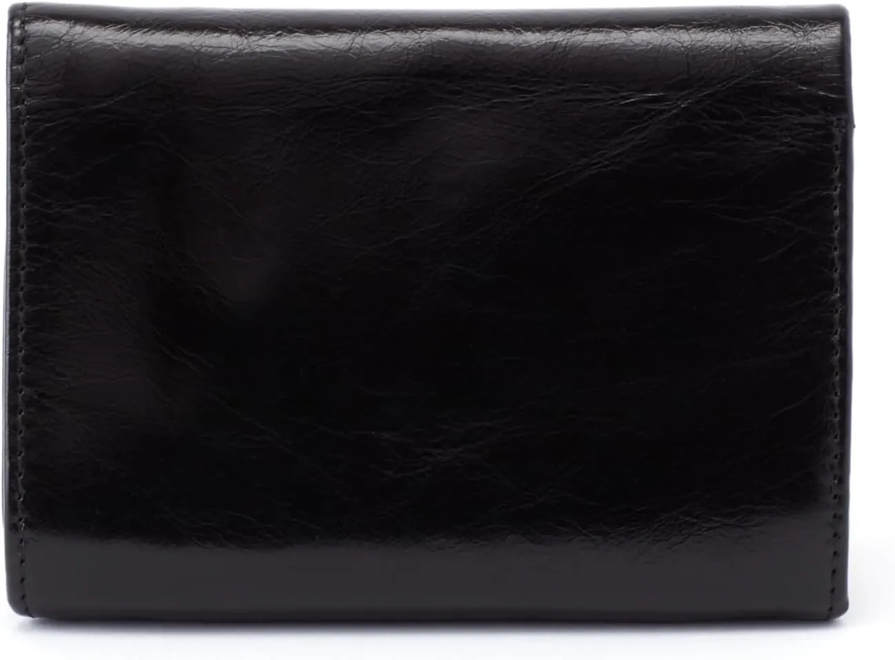 HOBO Robin Compact Trifold Leather Wallet for Women, Vintage Design