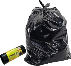 HOMESmith 40 Pack Super Strong Leak Proof and Tear Resistant Bin Bags
