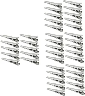 Homoyoyo 4sets Kitchen Bag Clips Food Bag Sealing Clamp Lightweight Portable for Travel 10pcs*4