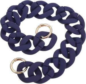 IWOWHERO Unique Resin Handbag Chain Strap Replacement for Single Shoulder Bag Lightweight