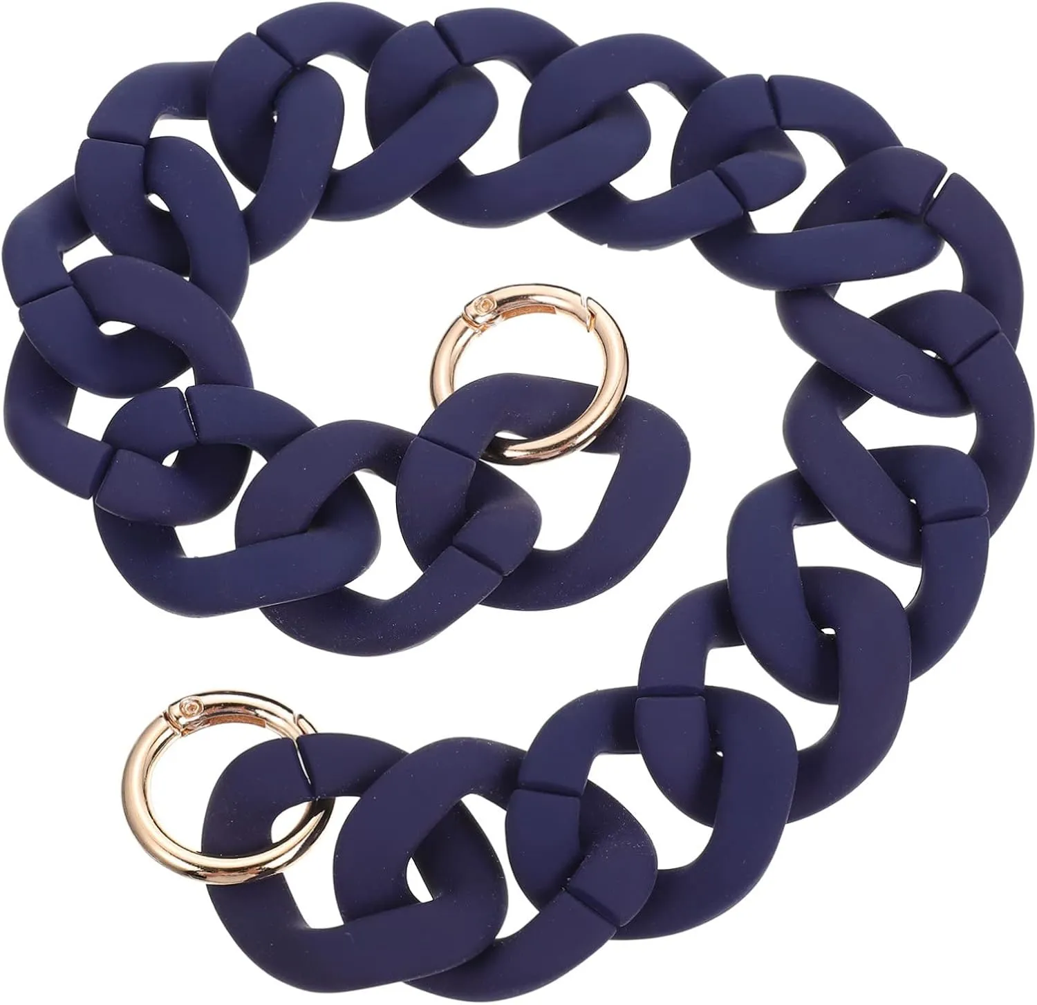 IWOWHERO Unique Resin Handbag Chain Strap Replacement for Single Shoulder Bag Lightweight