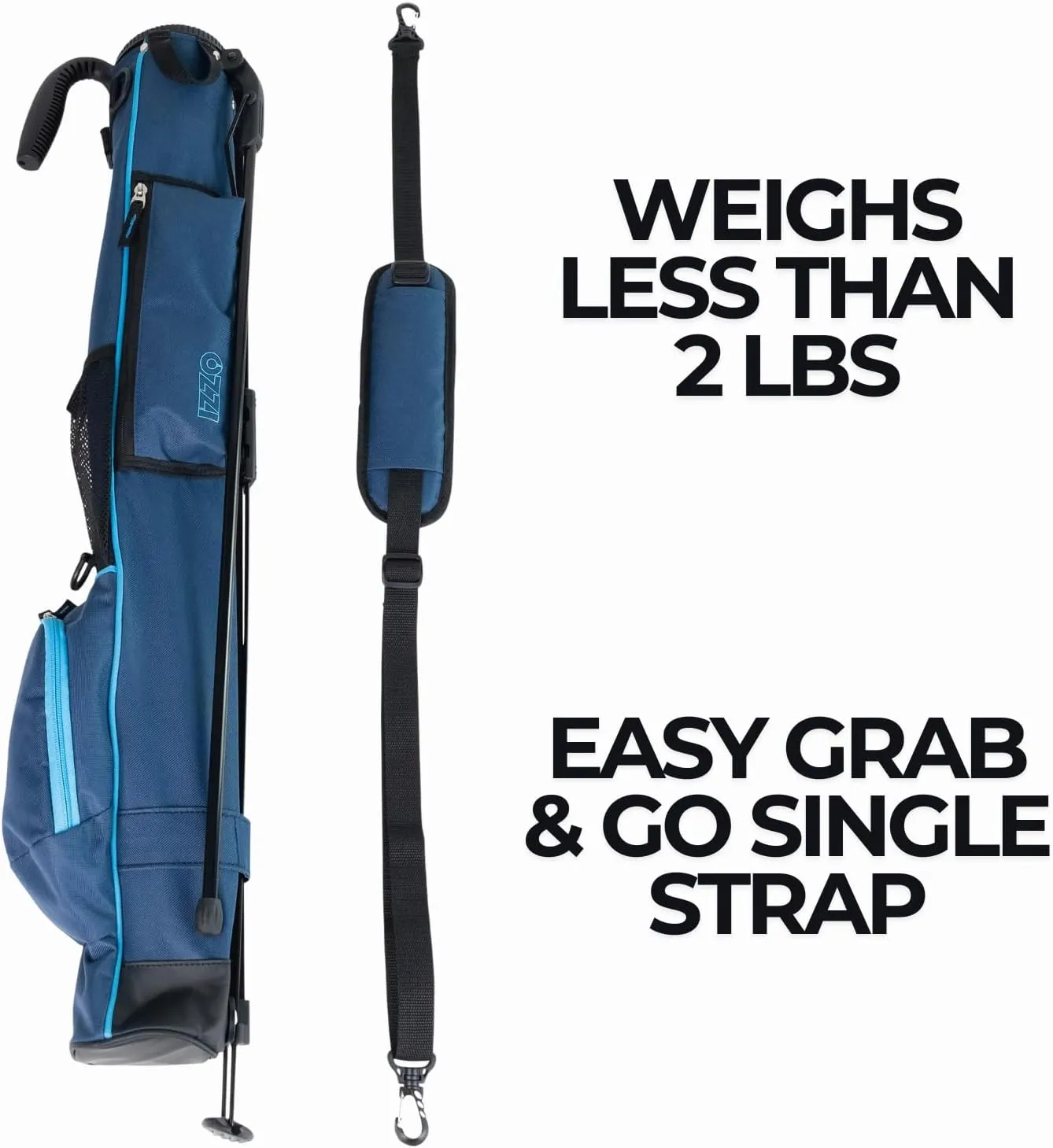 Izzo Golf Sunday Stand Bags - Lightweight Golf Stand Bag Sunday Bag