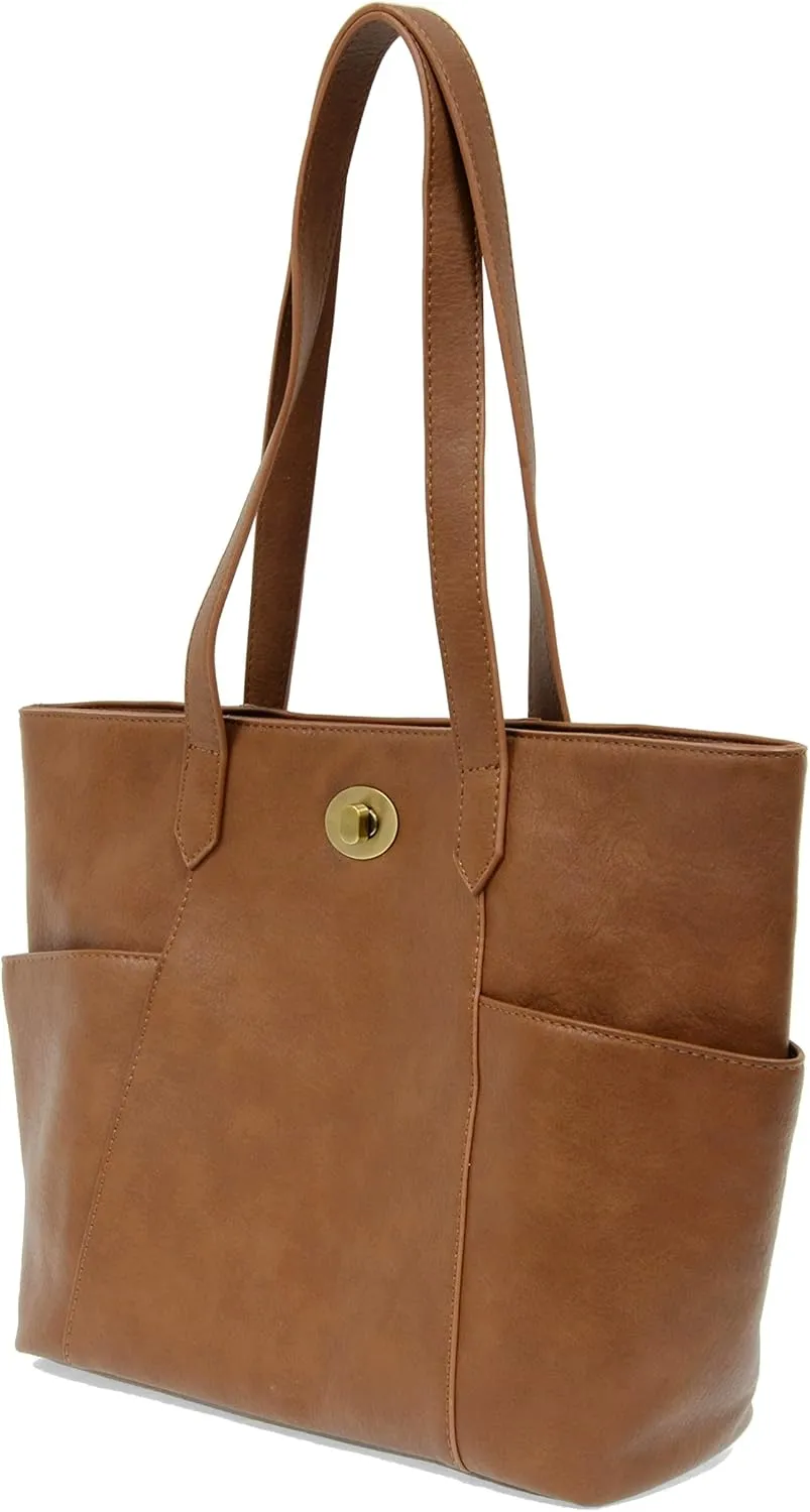 Joy Susan Turn Lock Tote: Judy in Vegan